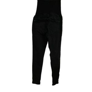 Indigo Blue Woman’s Black Maternity Jeans Skinny Leg  Size M   rn#79913